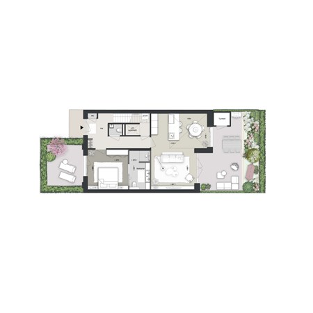 Floorplan - Weebosserweg 29-17, 5571 LK Bergeijk